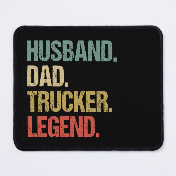 Item preview, Husband Dad Trucker Legend - Funny Trucker designed and sold by Easy-Teezy.