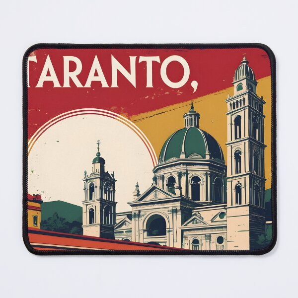 Item preview, Taranto Italy Vintage Travel Tourism designed and sold by TravelersGems.