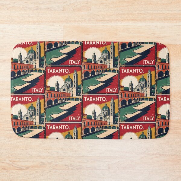 Item preview, Taranto Italy Vintage Travel Tourism designed and sold by TravelersGems.