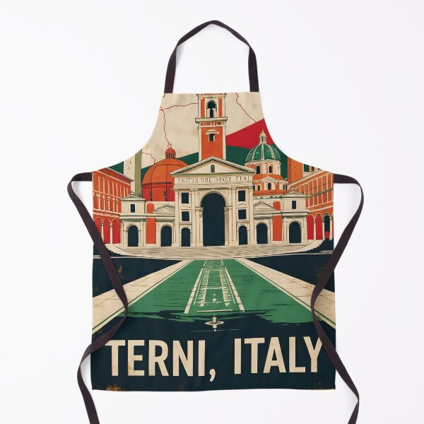 Aperçu de l'œuvre Terni Italie Vintage Voyage Tourisme créée et vendue par TravelersGems.