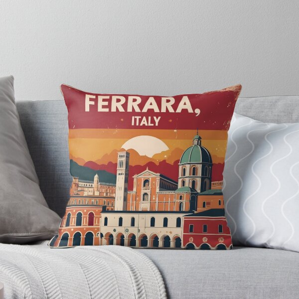 Item preview, Ferrara Italy Vintage Travel Tourism designed and sold by TravelersGems.