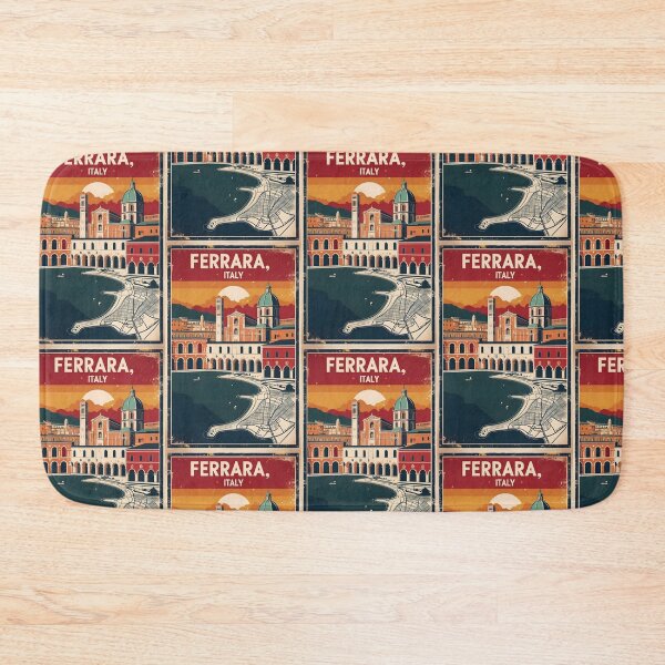 Item preview, Ferrara Italy Vintage Travel Tourism designed and sold by TravelersGems.
