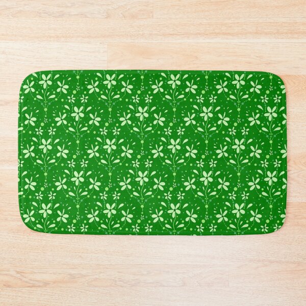 Item preview, Fun Flower Pattern - Green designed and sold by digitalartbynic.