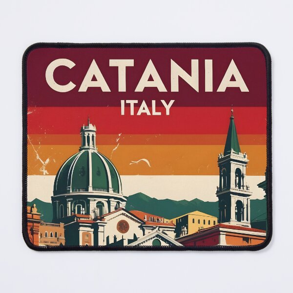 Item preview, Catania Italy Vintage Travel Tourism designed and sold by TravelersGems.