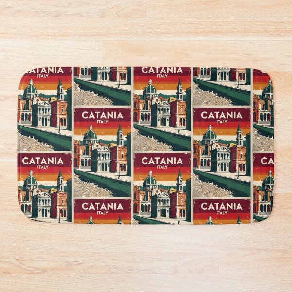 Item preview, Catania Italy Vintage Travel Tourism designed and sold by TravelersGems.