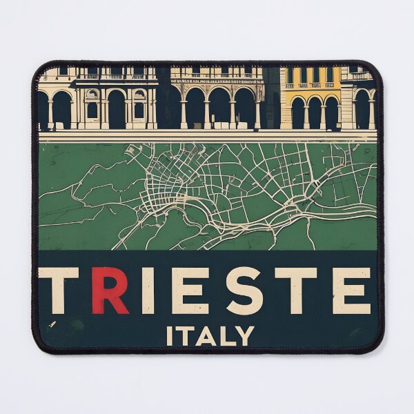 Item preview, Trieste Italy Vintage Travel Tourism designed and sold by TravelersGems.