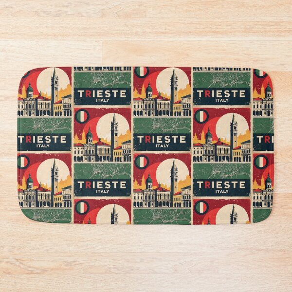 Item preview, Trieste Italy Vintage Travel Tourism designed and sold by TravelersGems.