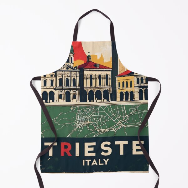 Item preview, Trieste Italy Vintage Travel Tourism designed and sold by TravelersGems.