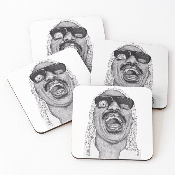 Item preview, Stevie Wonder designed and sold by Paul  Nelson-Esch Art.