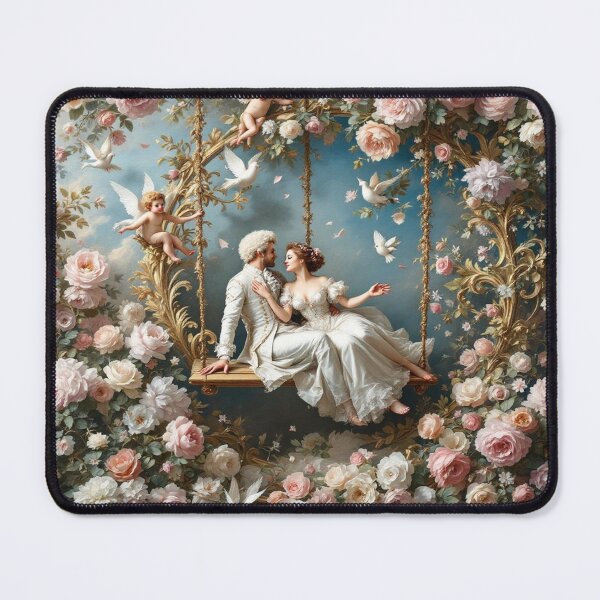 Item preview, Elegant Rococo Artwork – 18th Century French-Inspired Art designed and sold by wycching.