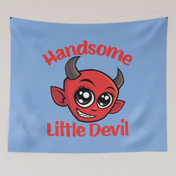Item preview, Handsome Little Devil Baby Cartoon Character designed and sold by fizzgig.