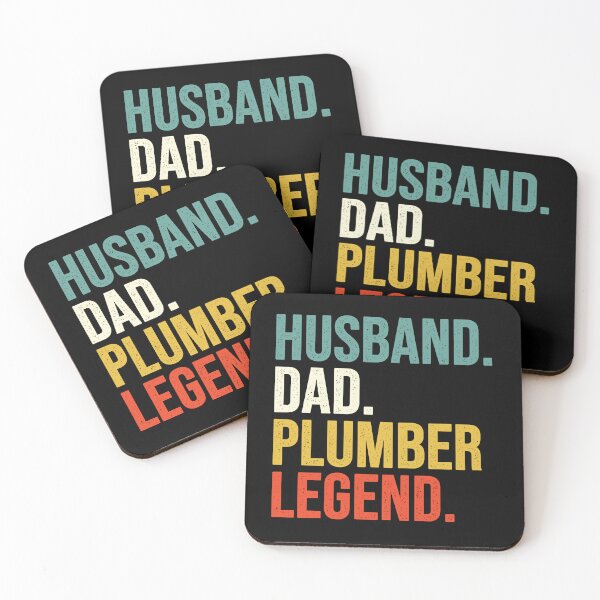 Item preview, Husband Dad Plumber Legend - Funny Plumber  designed and sold by Easy-Teezy.