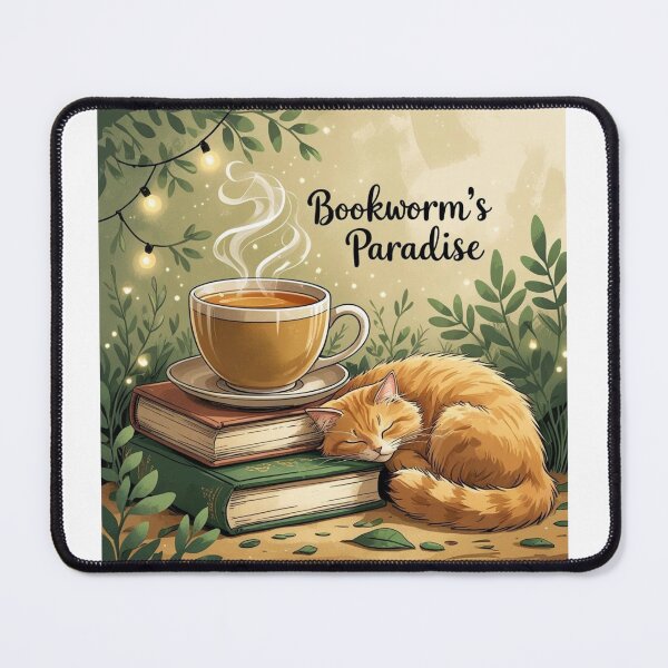 Item preview, Bookworm’s Paradise designed and sold by GlassyDesigns.