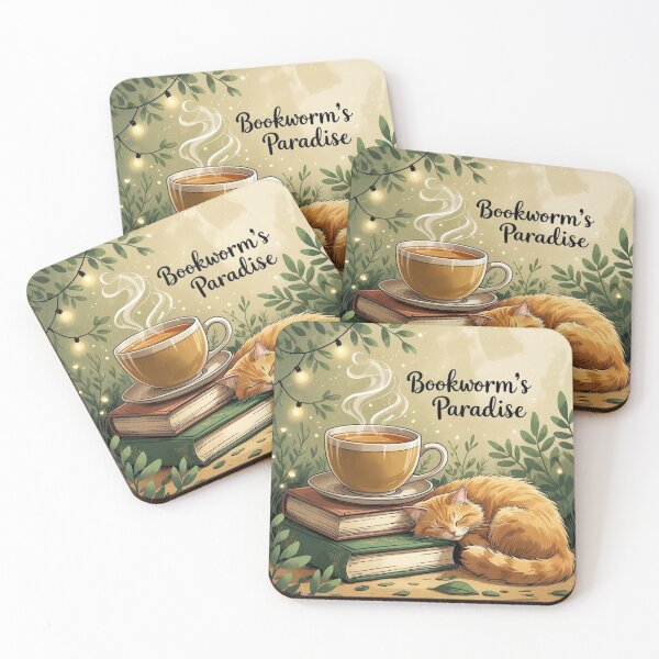 Item preview, Bookworm’s Paradise designed and sold by GlassyDesigns.