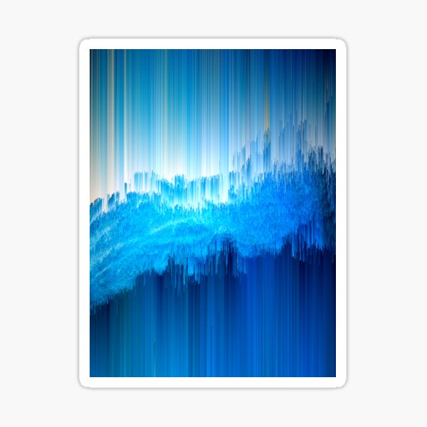 Item preview, Rhythmic - Abstract Pixel Art designed and sold by Jennifer Walsh Design.