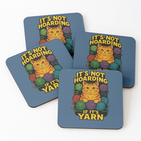 Item preview, It’s Not Hoarding If It’s Yarn designed and sold by FrictionMaxxing.