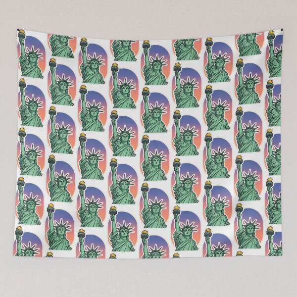 Item preview, Lady Liberty designed and sold by Homelesssquid's Stickers & More.