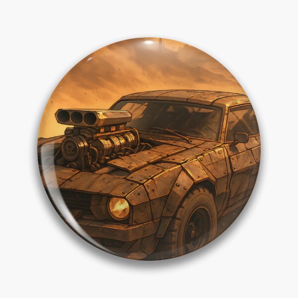 Item preview, Mad Max Style Post-Apocalyptic Muscle Car designed and sold by PosterFuel.