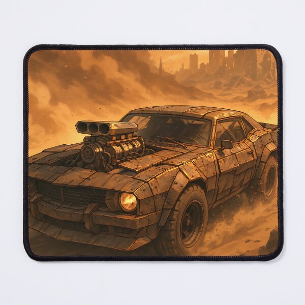 Item preview, Mad Max Style Post-Apocalyptic Muscle Car designed and sold by PosterFuel.