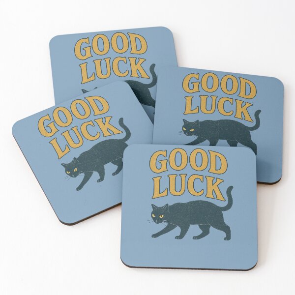 Item preview, Good Luck Black Cat Charm designed and sold by FrictionMaxxing.