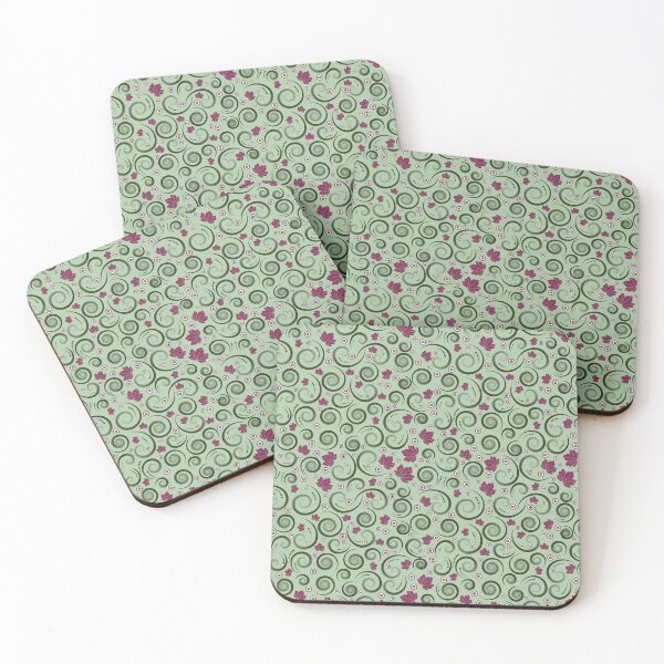 Item preview, Tiny flowers and leaf pattern  designed and sold by Chirayu1111.