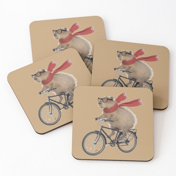 Item preview, Happy Capybara designed and sold by DZIERANA.