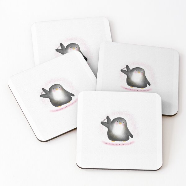 Item preview, Watercolor Penguin Just Wanted To Say Hi designed and sold by chezmadamerouge.