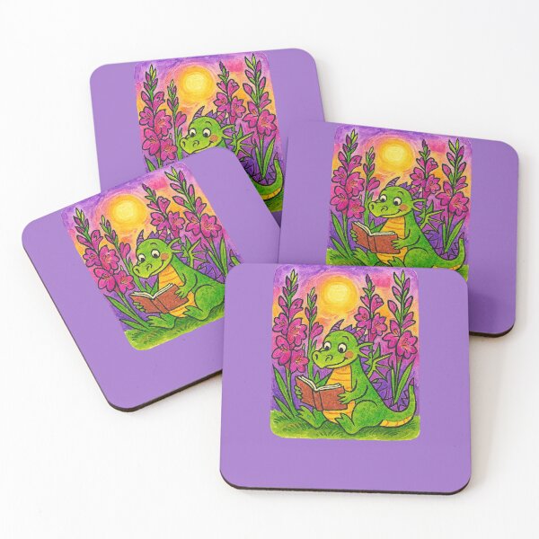 Item preview, Bookish Reading Dragon designed and sold by FrictionMaxxing.
