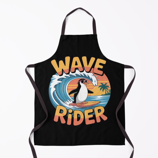 Item preview, Wave Rider Penguin designed and sold by WanDee2025.