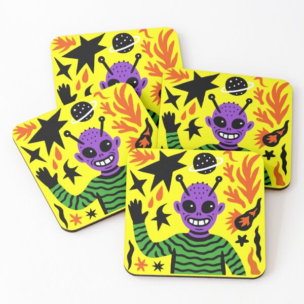 Item preview, Waving Cosmic Friend designed and sold by zzz888.