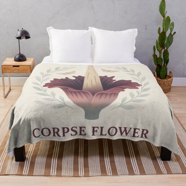 Item preview, Rare Stinky Corpse Flower – Unique Exotic Botanical Plant designed and sold by MAGICKEY2024.