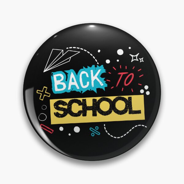 Item preview, Back to School White on Black Design - Stylish Education Essential designed and sold by StudsTee – Vintage and Geek Shirts & Designs.