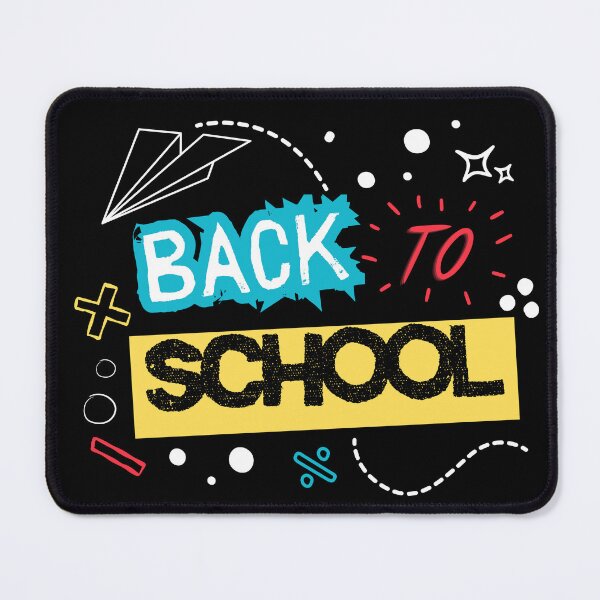 Item preview, Back to School White on Black Design - Stylish Education Essential designed and sold by StudsTee – Vintage and Geek Shirts & Designs.