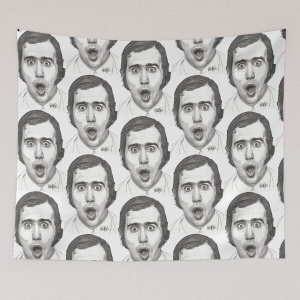 Item preview, Andy Kaufman designed and sold by Paul  Nelson-Esch Art.