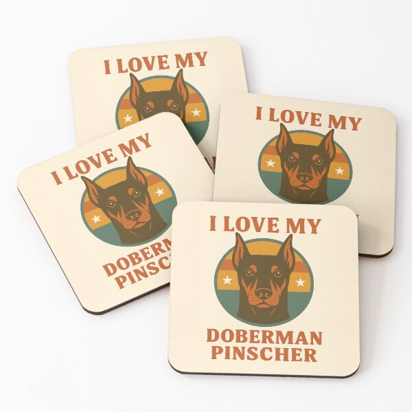 Item preview, Doberman Pinscher designed and sold by TheWonkyEaselCo.