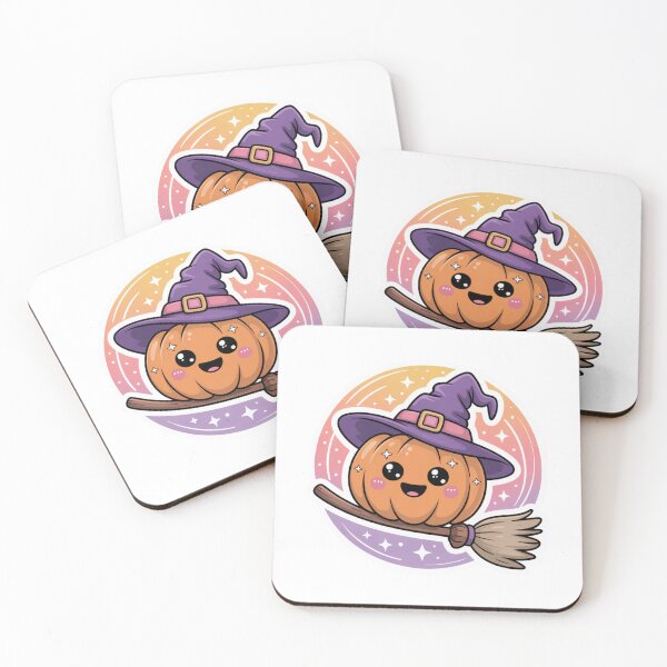 Item preview, Kawaii Halloween Pumpkin  designed and sold by NicolasGlowArt.