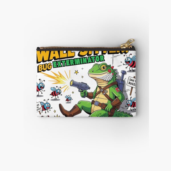 Item preview, Lizard Professional Wall Sitter: Funny Lizard Bug Exterminator  designed and sold by FREELANIX.