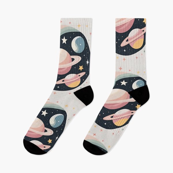 Item preview, Pastel Orbits – Minimal Cosmic Design designed and sold by StilKreationen.