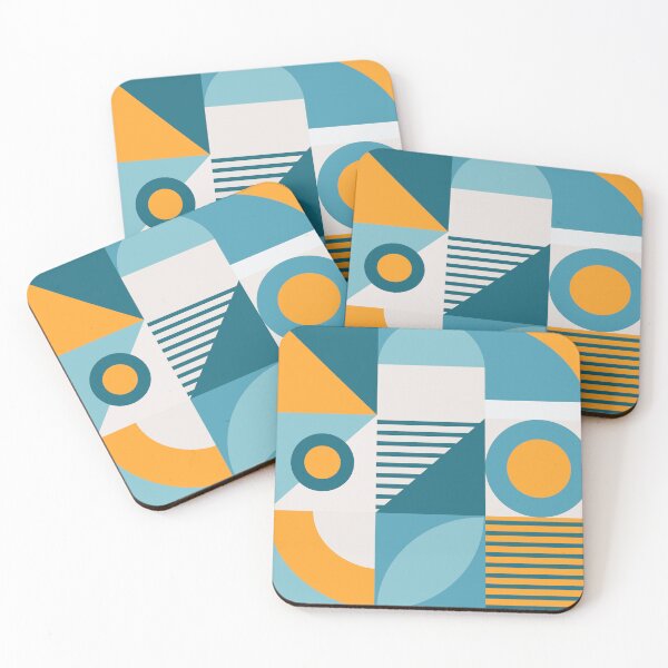 Item preview, Bauhaus Interior Design Makes Minimalism Warm: Blue, White and Yellow Bauhaus designed and sold by Dezinix.