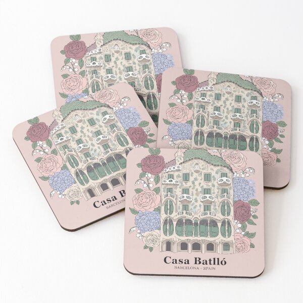 Item preview, Casa Batlló Barcelona – Colorful Gaudí Architecture Travel designed and sold by MAGICKEY2024.