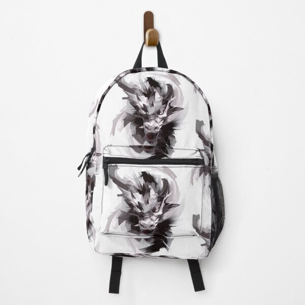 Item preview, Abstract portrait of a dragon head brown cream designed and sold by LiskoDesign.