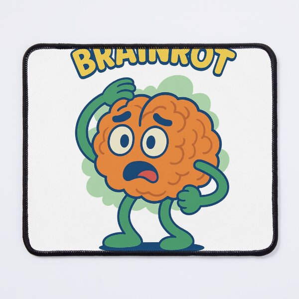 Item preview, Cartoon Brainrot Character in Playful Style designed and sold by ApneaStore.