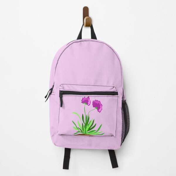 Item preview, Cute purple flower with green leaves designed and sold by emyna_2217.
