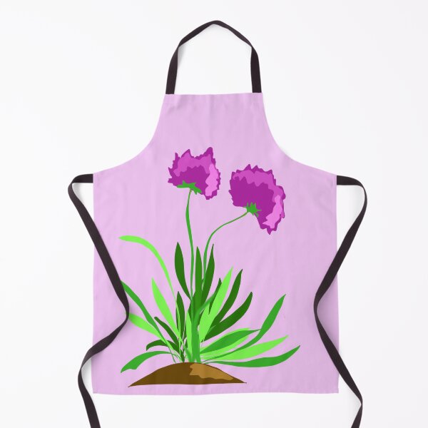 Item preview, Cute purple flower with green leaves designed and sold by emyna_2217.