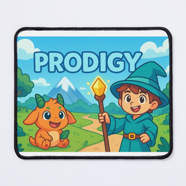 Item preview, Prodigy Math-Inspired Cartoon Adventure Scene designed and sold by ApneaStore.