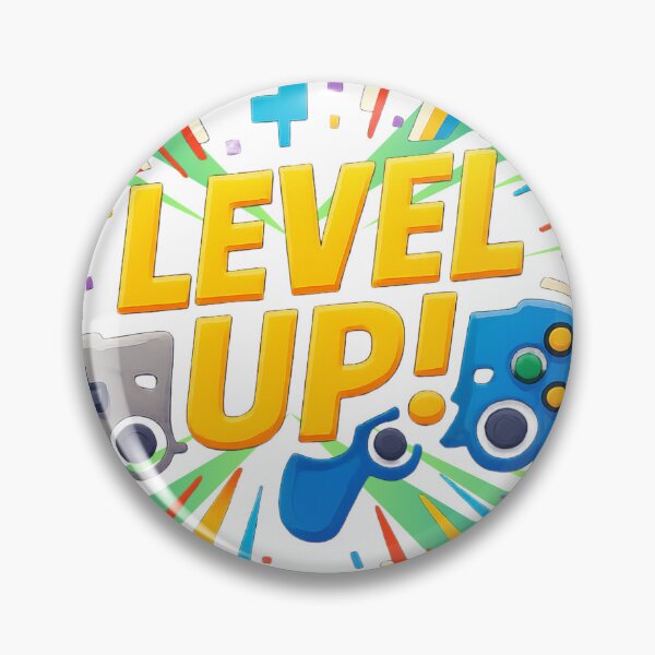Item preview, Level Up! Gaming Sticker – Bold & Vibrant designed and sold by SVenterprises.