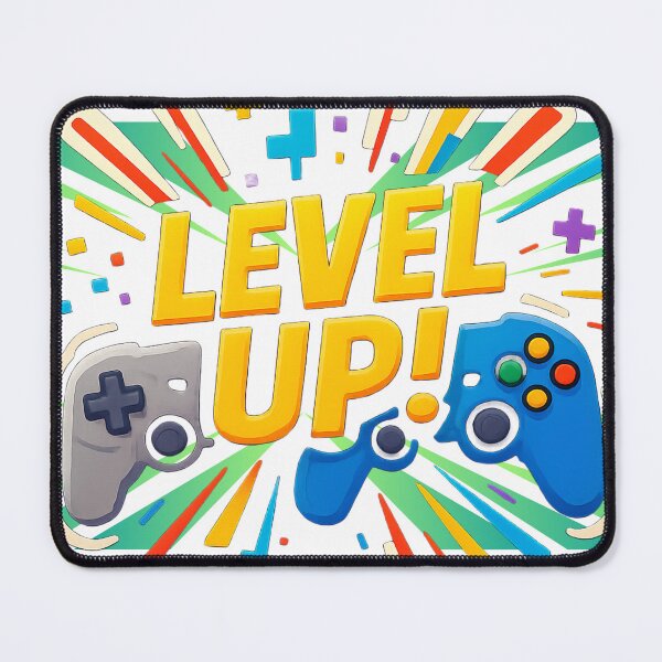 Item preview, Level Up! Gaming Sticker – Bold & Vibrant designed and sold by SVenterprises.