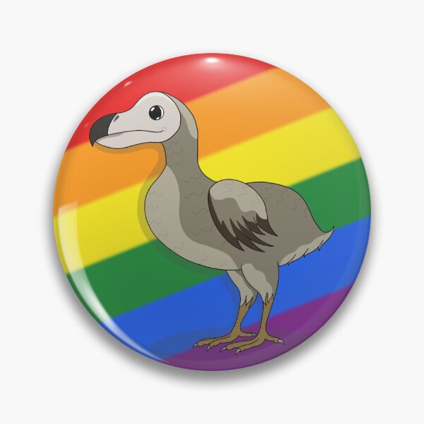 Item preview, Pride Dodo Bird designed and sold by That Dog-Eared Page.