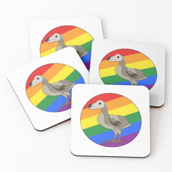 Item preview, Pride Dodo Bird designed and sold by That Dog-Eared Page.