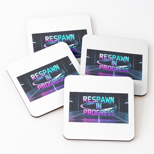 Item preview, Respawn in Progress – Neon Gamer Art designed and sold by Respawned.